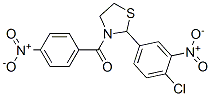 477516-59-9,Thiazolidine, 2-(4-chloro-3-nitrophenyl)-3-(4-nitrobenzoyl)- (9CI)