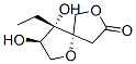 477772-15-9,1,7-Dioxaspiro[4.4]nonan-8-one,4-ethyl-3,4-dihydroxy-,(3R,4S,5S)-(9CI)