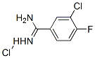 477844-52-3,3-CHLORO-4-FLUORO-BENZAMIDINE HYDROCHLORIDE