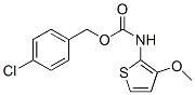 477845-97-9,Carbamic acid, (3-methoxy-2-thienyl)-, (4-chlorophenyl)methyl ester (9CI)