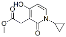 477864-47-4,3-Pyridineacetic acid, 1-cyclopropyl-1,2-dihydro-4-hydroxy-2-oxo-, methyl ester (9CI)