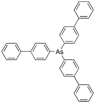 47790-60-3,tris(4-phenylphenyl)arsane