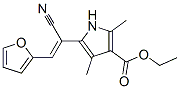 478018-49-4,1H-Pyrrole-3-carboxylicacid,5-[1-cyano-2-(2-furanyl)ethenyl]-2,4-dimethyl-,ethylester(9CI)