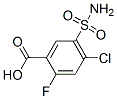4793-22-0,4-Chloro-2-fluoro-5-sulfamylbenzoic acid