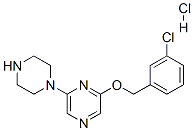 479683-64-2,2-[(3-CHLOROPHENYL)METHOXY]-6-(1-PIPERAZINYL)PYRAZINE HYDROCHLORIDE
