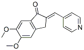 4803-74-1,5,6-Dimethoxy-2-(pyridine-4-yl)methylene-indan-1-one