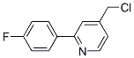 482376-13-6,4-(CHLOROMETHYL)-2-(4-FLUOROPHENYL)PYRIDINE