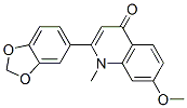 483-52-3,2-benzo[1,3]dioxol-5-yl-7-methoxy-1-methyl-quinolin-4-one
