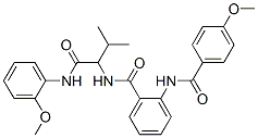 485810-12-6,Benzamide, 2-[(4-methoxybenzoyl)amino]-N-[1-[[(2-methoxyphenyl)amino]carbonyl]-2-methylpropyl]- (9CI)