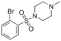 486422-18-8,1-(2-BROMOPHENYLSULFONYL)-4-METHYLPIPERAZINE