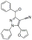 487002-27-7,1H-Pyrazole-4-carbonitrile,  3-benzoyl-5-(2-furanyl)-1-phenyl-