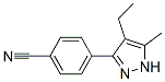 488114-78-9,Benzonitrile, 4-(4-ethyl-5-methyl-1H-pyrazol-3-yl)- (9CI)