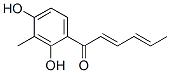 488799-91-3,2,4-Hexadien-1-one, 1-(2,4-dihydroxy-3-methylphenyl)- (9CI)