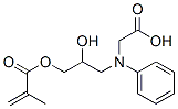 4896-81-5,N-[2-hydroxy-3-[(2-methyl-1-oxoallyl)oxy]propyl]-N-phenylglycine