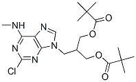 491611-55-3,2,2-DIMETHYL-PROPIONIC ACID 3-(2-CHLORO-6-METHYLAMINOPURIN-9-YL)-2-(2,2-DIMETHYL-PROPIONYLOXYMETHYL)-PROPYL ESTER