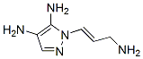 491843-01-7,1H-Pyrazole-4,5-diamine,  1-(3-amino-1-propenyl)-  (9CI)
