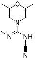494763-16-5,N'-CYANO-N'''-METHYL-2,6-DIMETHYLMORPHOLINE-4-CARBOXAMIDINE