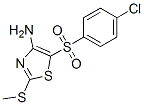 494763-21-2,4-AMINO-5-(4-CHLOROPHENYLSULFONYL)-2-METHYLTHIOTHIAZOLE