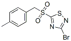 494763-25-6,3-BROMO-5-(4-METHYLBENZYLSULFONYL)-1,2,4-THIADIAZOLE
