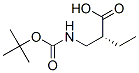 494797-11-4,Butanoic acid, 2-[[[(1,1-dimethylethoxy)carbonyl]amino]methyl]-, (2R)- (9CI)