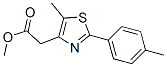 496062-19-2,METHYL [5-METHYL-2-(4-METHYLPHENYL)-1,3-THIAZOL-4-YL]ACETATE