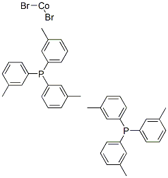 49651-10-7,dibromobis[tris(m-tolyl)phosphine]cobalt