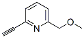 496840-21-2,Pyridine, 2-ethynyl-6-(methoxymethyl)- (9CI)