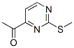 496863-48-0,Ethanone, 1-[2-(methylthio)-4-pyrimidinyl]- (9CI)
