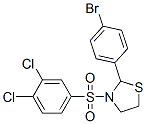 497234-91-0,Thiazolidine, 2-(4-bromophenyl)-3-[(3,4-dichlorophenyl)sulfonyl]- (9CI)
