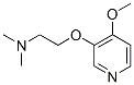 497948-89-7,Ethanamine, 2-[(4-methoxy-3-pyridinyl)oxy]-N,N-dimethyl- (9CI)