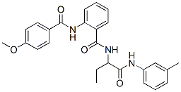 499105-02-1,Benzamide, 2-[(4-methoxybenzoyl)amino]-N-[1-[[(3-methylphenyl)amino]carbonyl]propyl]- (9CI)