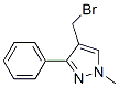 499770-86-4,4-(BROMOMETHYL)-1-METHYL-3-PHENYL-1H-PYRAZOLE,97%