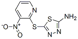 499771-19-6,5-[(3-NITRO-2-PYRIDYL)THIO]-1,3,4-THIADIAZOL-2-AMINE