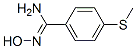 500024-30-6,4-METHYLSULFANYLBENZAMIDE OXIME