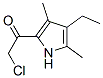 500303-00-4,Ethanone, 2-chloro-1-(4-ethyl-3,5-dimethyl-1H-pyrrol-2-yl)- (9CI)