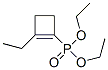 500545-58-4,Phosphonic acid, (2-ethyl-1-cyclobuten-1-yl)-, diethyl ester (9CI)