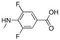 500575-82-6,Benzoic acid, 3,5-difluoro-4-(methylamino)- (9CI)