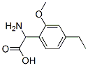 500695-58-9,Benzeneacetic acid, alpha-amino-4-ethyl-2-methoxy- (9CI)