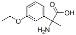 500697-94-9,Benzeneacetic acid, alpha-amino-3-ethoxy-alpha-methyl- (9CI)