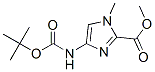 500701-36-0,METHYL 4-(TERT-BUTOXYCARBONYLAMINO)-1-METHYL-1H-IMIDAZOLE-2-CARBOXYLATE