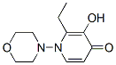 500996-14-5,4(1H)-Pyridinone, 2-ethyl-3-hydroxy-1-(4-morpholinyl)- (9CI)