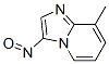 501081-29-4,Imidazo[1,2-a]pyridine, 8-methyl-3-nitroso- (9CI)