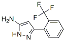 502133-02-0,5-(2-TRIFLUOROMETHYL-PHENYL)-2H-PYRAZOL-3-YLAMINE