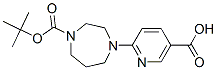 502133-50-8,4-(5-CARBOXY-PYRIDIN-2-YL)-[1,4]DIAZEPANE-1-CARBOXYLIC ACID TERT-BUTYL ESTER