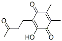 502182-47-0,2,5-Cyclohexadiene-1,4-dione, 2-hydroxy-5,6-dimethyl-3-(3-oxobutyl)- (9CI)