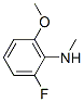 502435-19-0,Benzenamine, 2-fluoro-6-methoxy-N-methyl- (9CI)