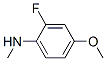 502435-30-5,Benzenamine, 2-fluoro-4-methoxy-N-methyl- (9CI)