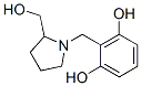 503046-81-9,1,3-Benzenediol, 2-[[2-(hydroxymethyl)-1-pyrrolidinyl]methyl]- (9CI)