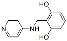 503046-90-0,1,3-Benzenediol, 2-[(4-pyridinylamino)methyl]- (9CI)