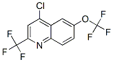 503148-24-1,4-CHLORO-6-(TRIFLUOROMETHOXY)-2-(TRIFLUOROMETHYL)QUINOLINE
